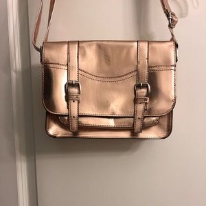 Rose Gold Cross body bag